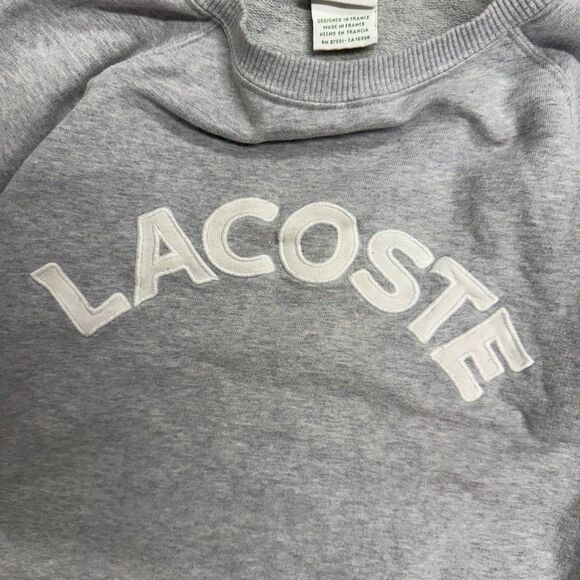 Vintage Lacoste classic crewneck pullover sweatshirt - Picture 3 of 7